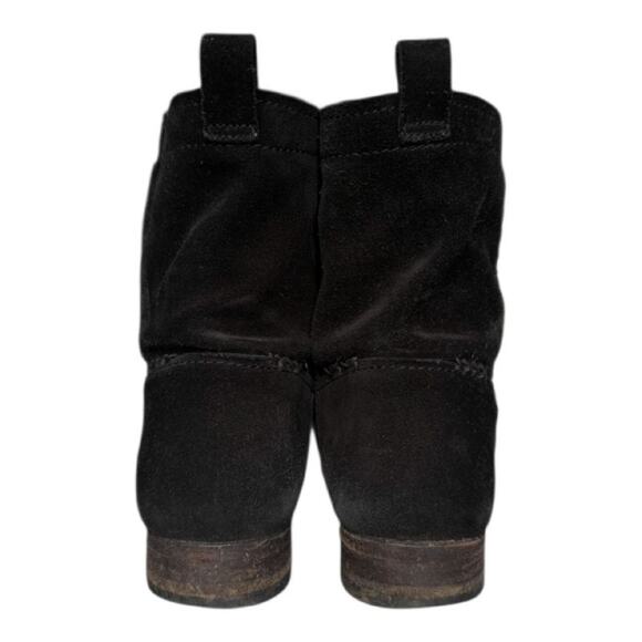 Frye Suede Leather Black Boots | Size 10 - Picture 4 of 8
